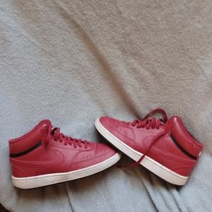 nike court vision mid red
